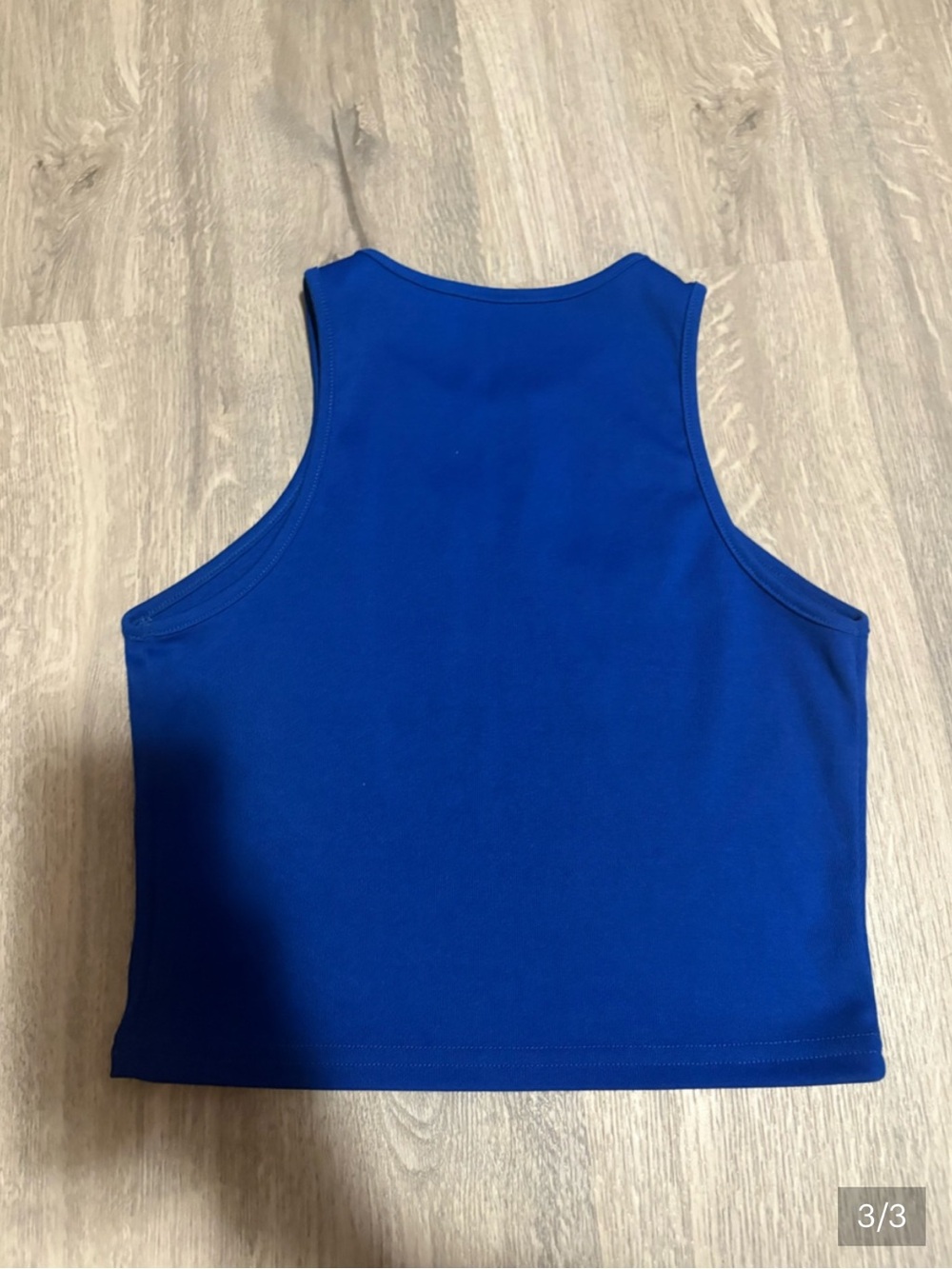 3 for $14 SHEIN Royal Blue Tank Top 'New York Manhattan 1898' size small - Picture 3 of 3